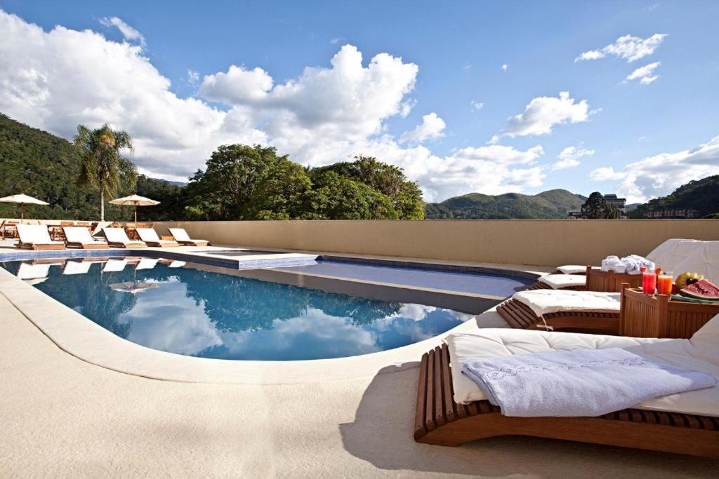 Hotel Granja Brasil Resort Itaipava Bagian luar foto
