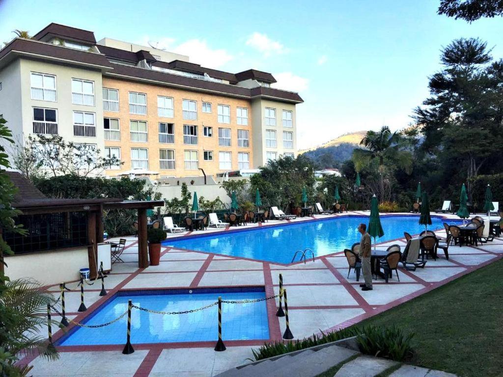 Hotel Granja Brasil Resort Itaipava Bagian luar foto